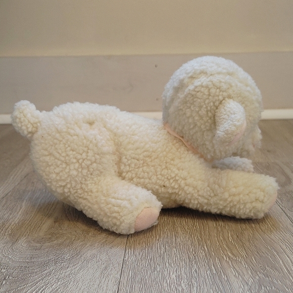 Dakin 1989 White Lamb Sheep Plush Musical Animated Stuffed Animal Jesus Loves Me - Picture 7 of 12